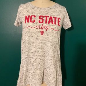 Short sleeved NC state tshirt